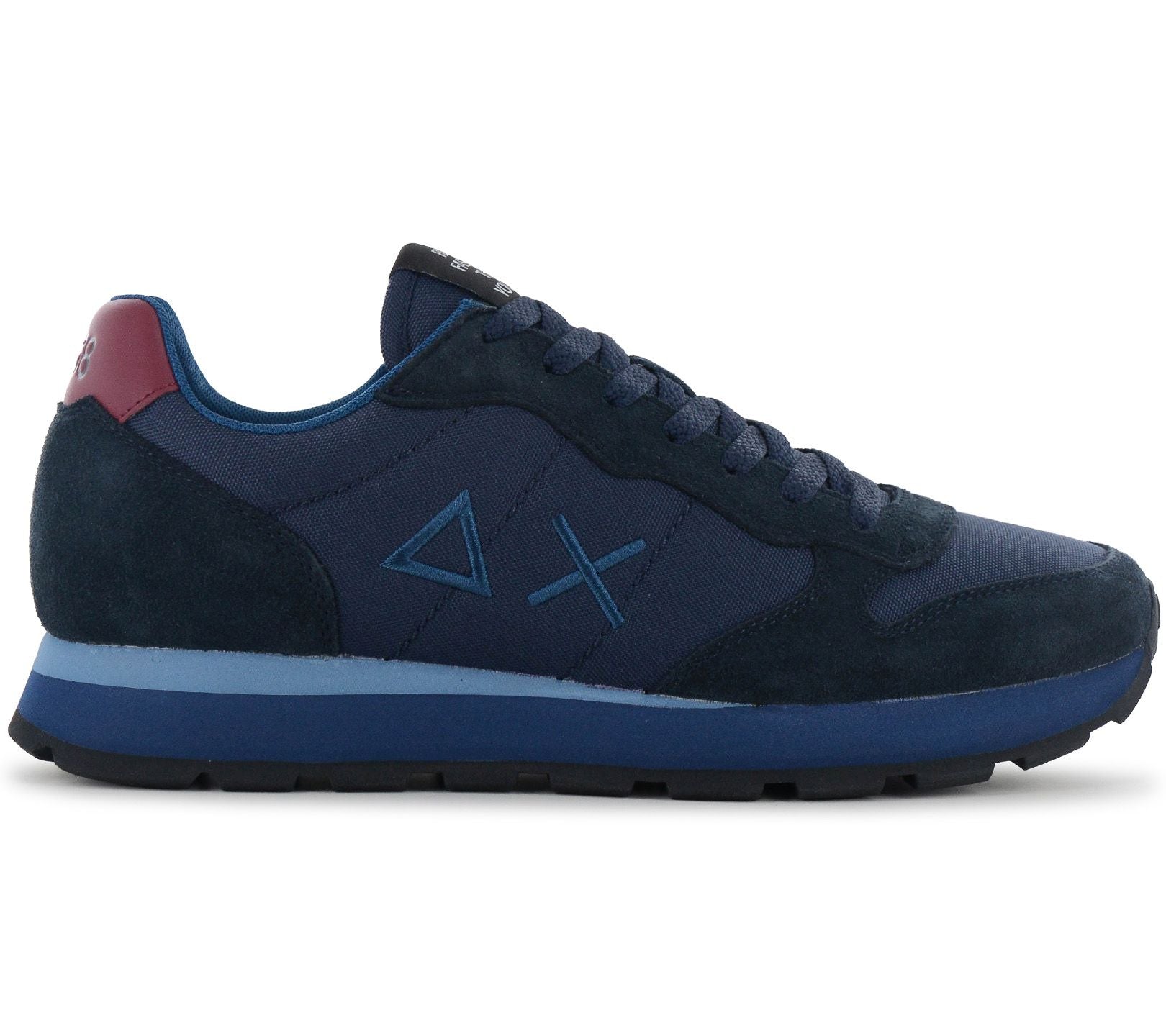 SUN68 Tom Solid - Herren Sneakers Schuhe Navy-Blau Z46101-0735