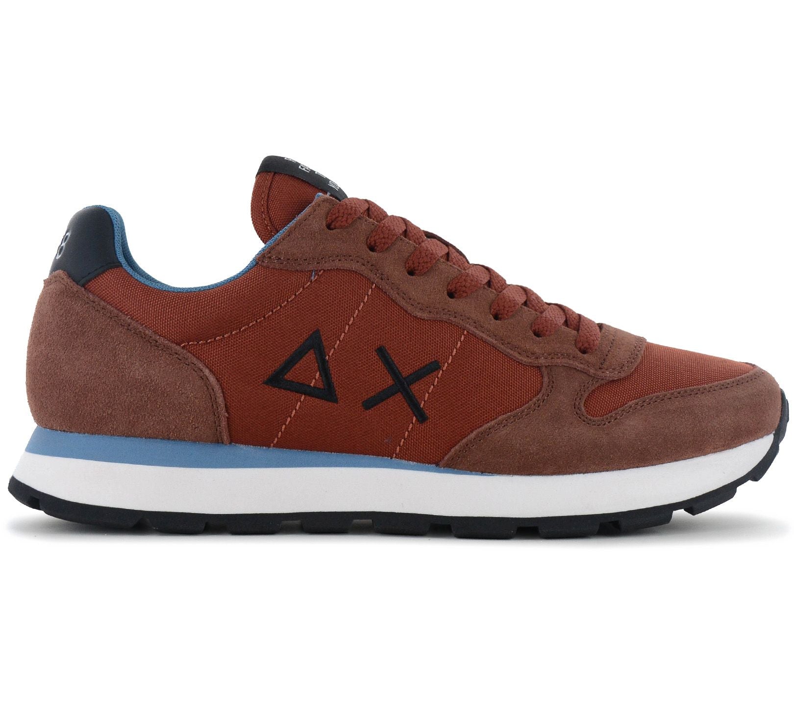 SUN68 Tom Solid - Herren Sneakers Schuhe Rust-Rot Z46101-36