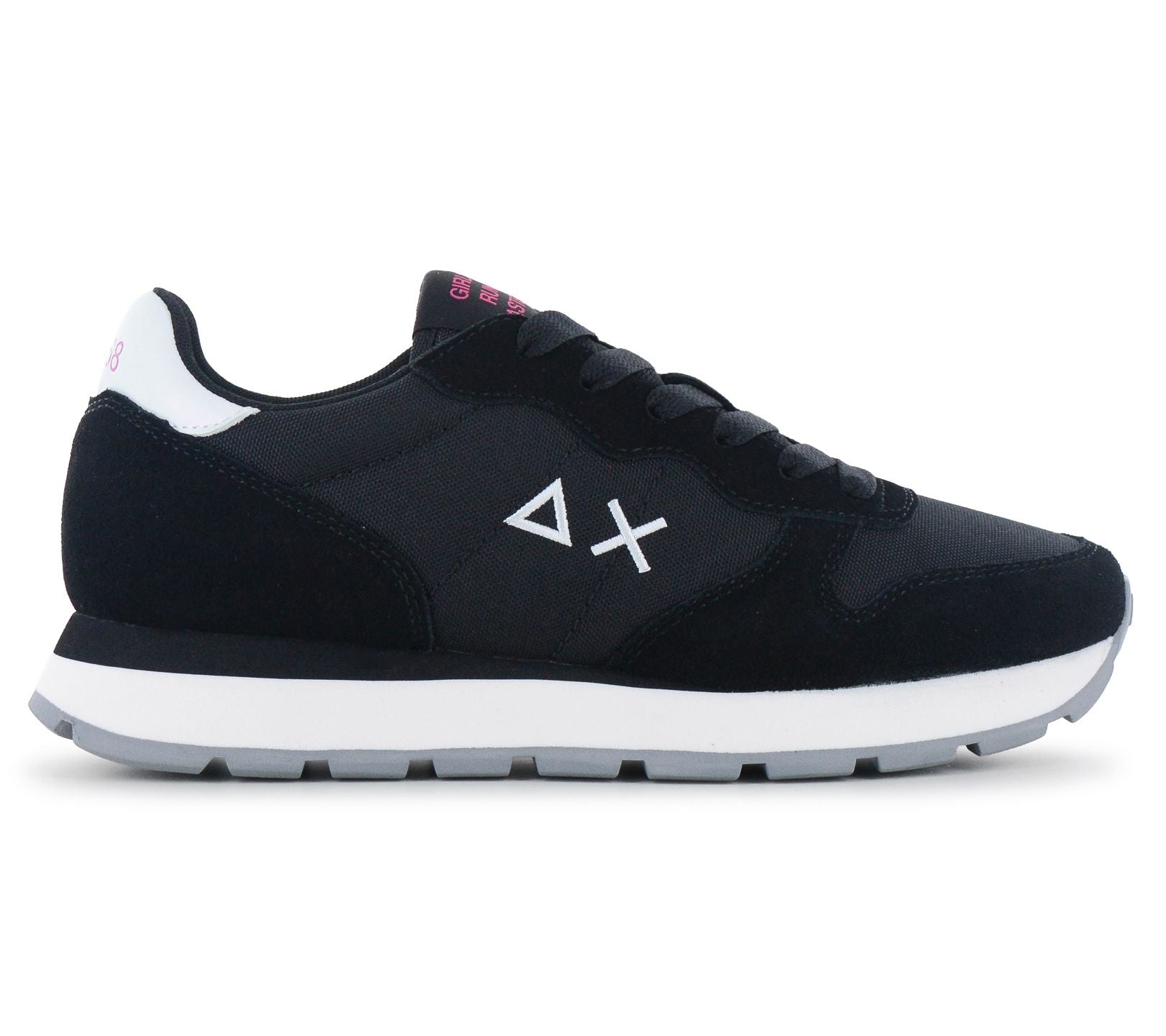 SUN68 Ally Solid - Damen Sneakers Schuhe Schwarz Z46201-11