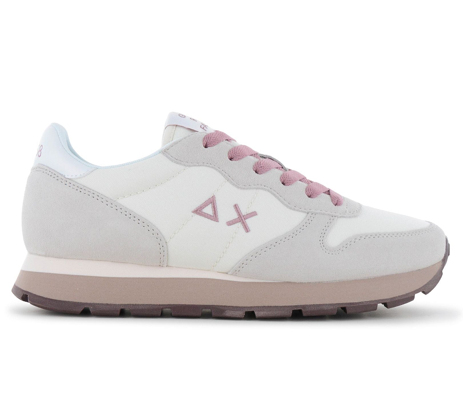 SUN68 Ally Solid - Damen Sneakers Schuhe Weiß Z46201-31