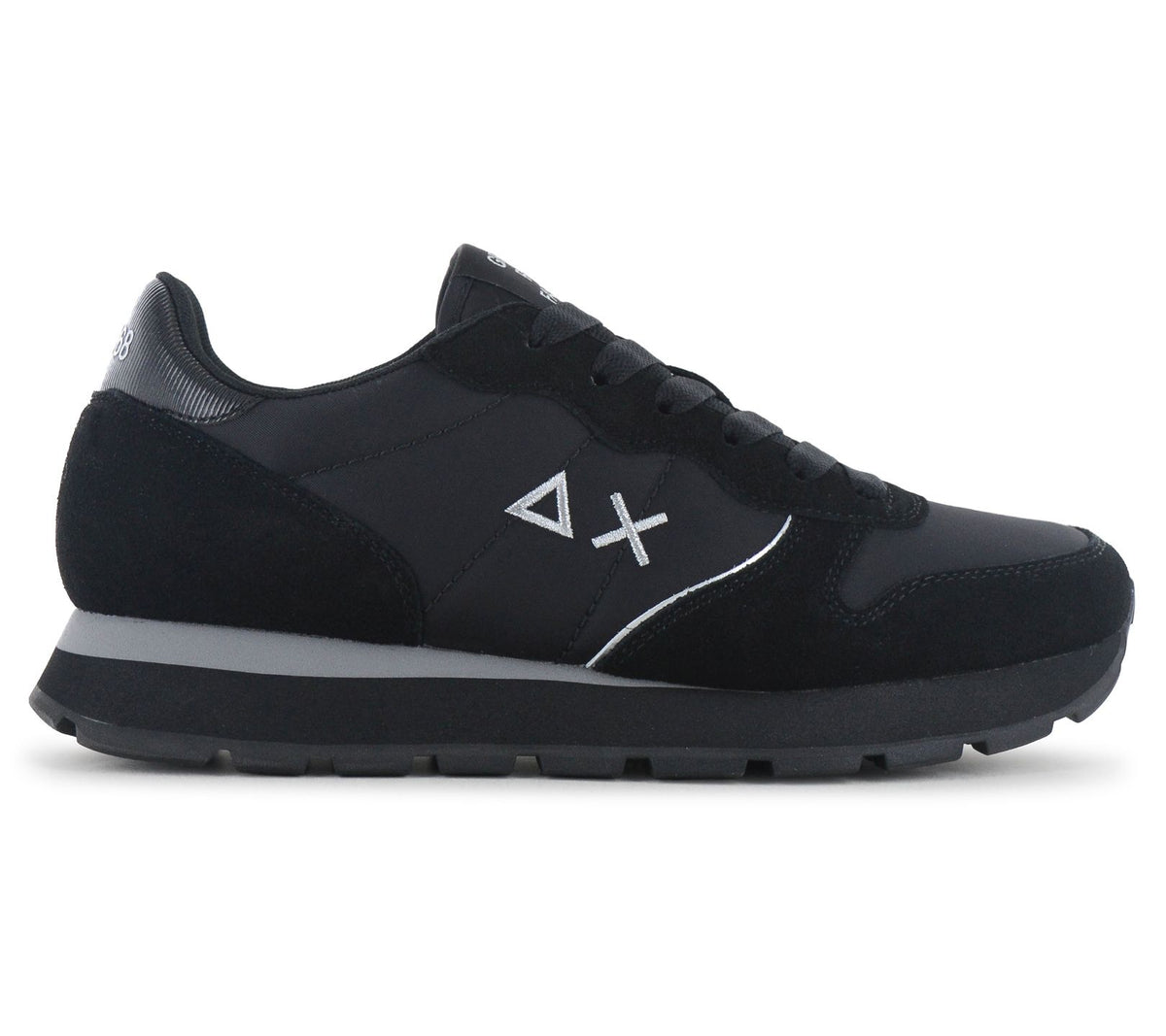 SUN68 Ally Silver Gold - Damen Sneaker Schuhe Schwarz Z46202-1134
