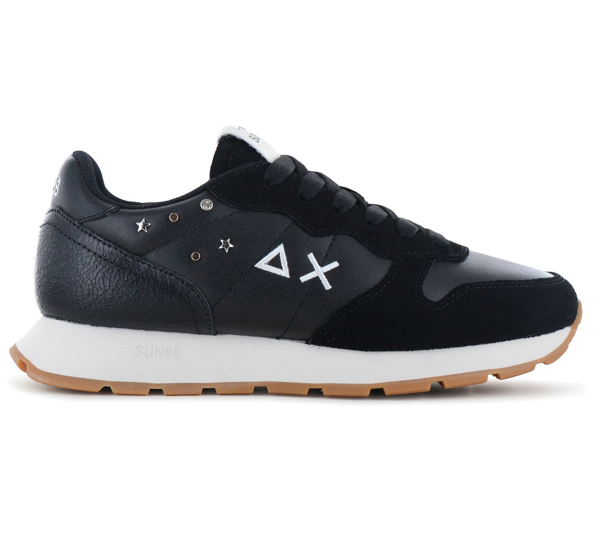 SUN68 Ally Studs - Damen Sneakers Schuhe Schwarz Z46206-11