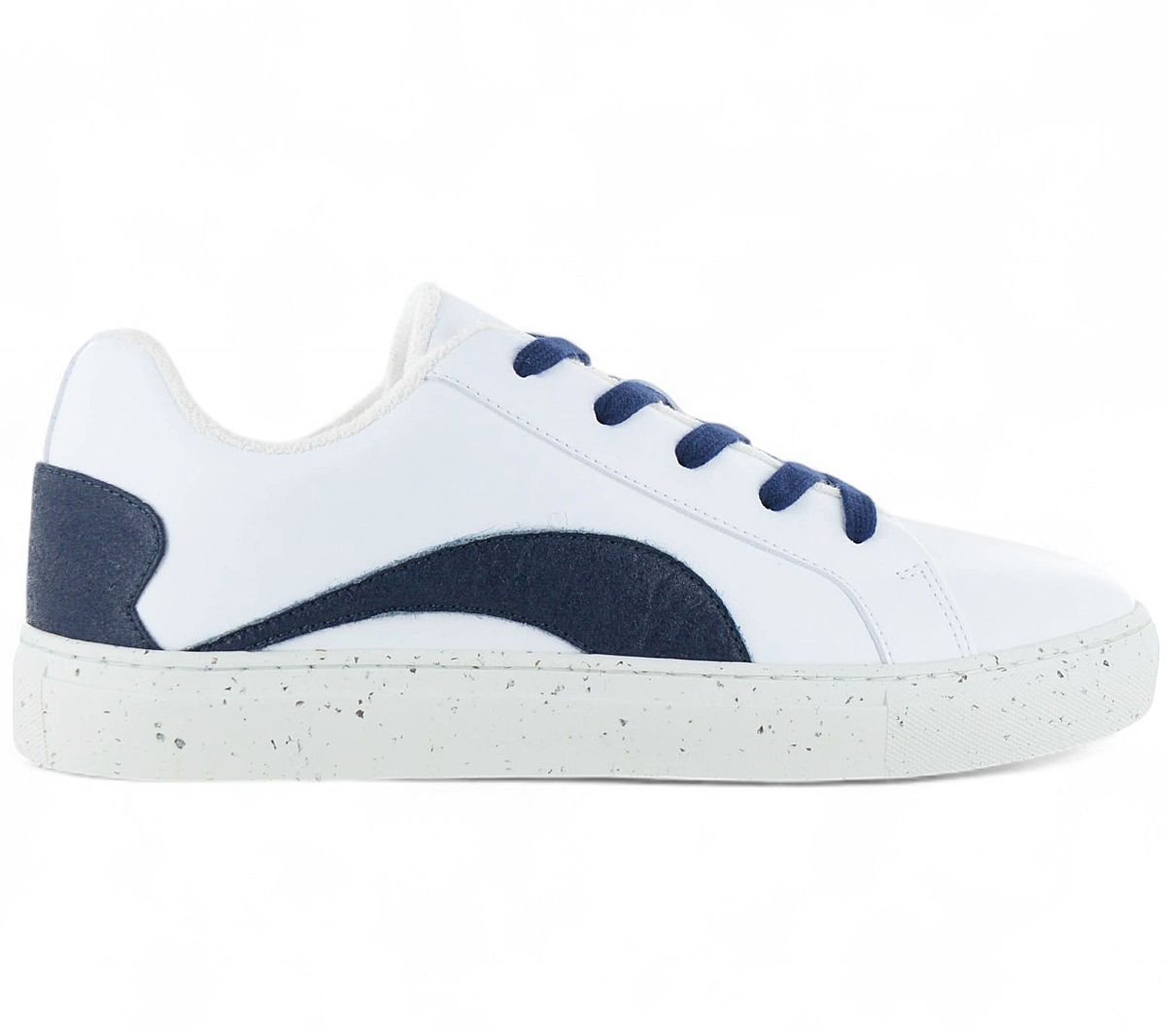 NAE Vegan Shoes Berlin - Sneakers Schuhe Weiß - Blau aus Portugal - Brandstyle24