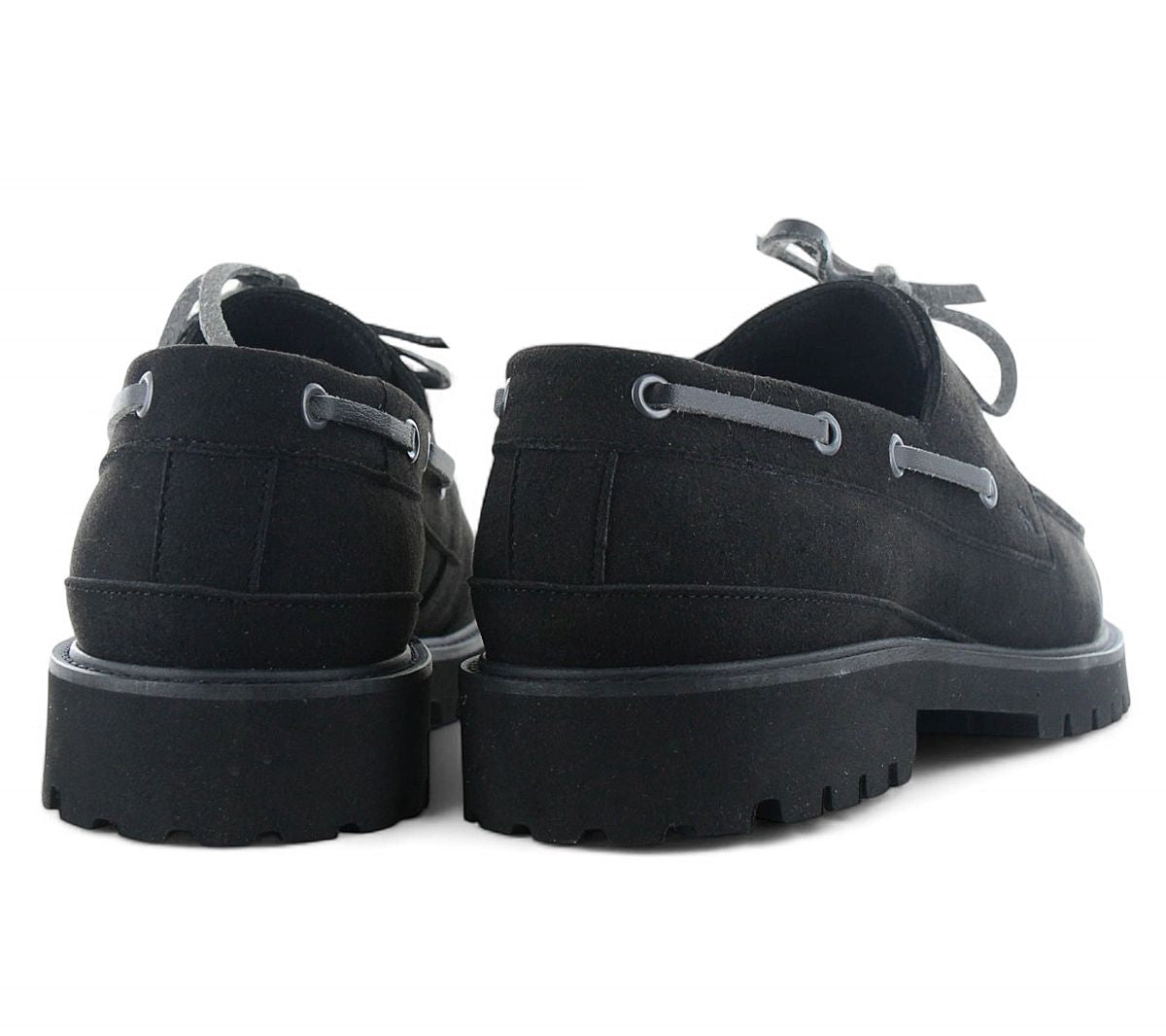 NAE Vegan Shoes DARIO - Herren Bootsschuh Schuhe Schwarz - Hergestellt in Portugal - Brandstyle24