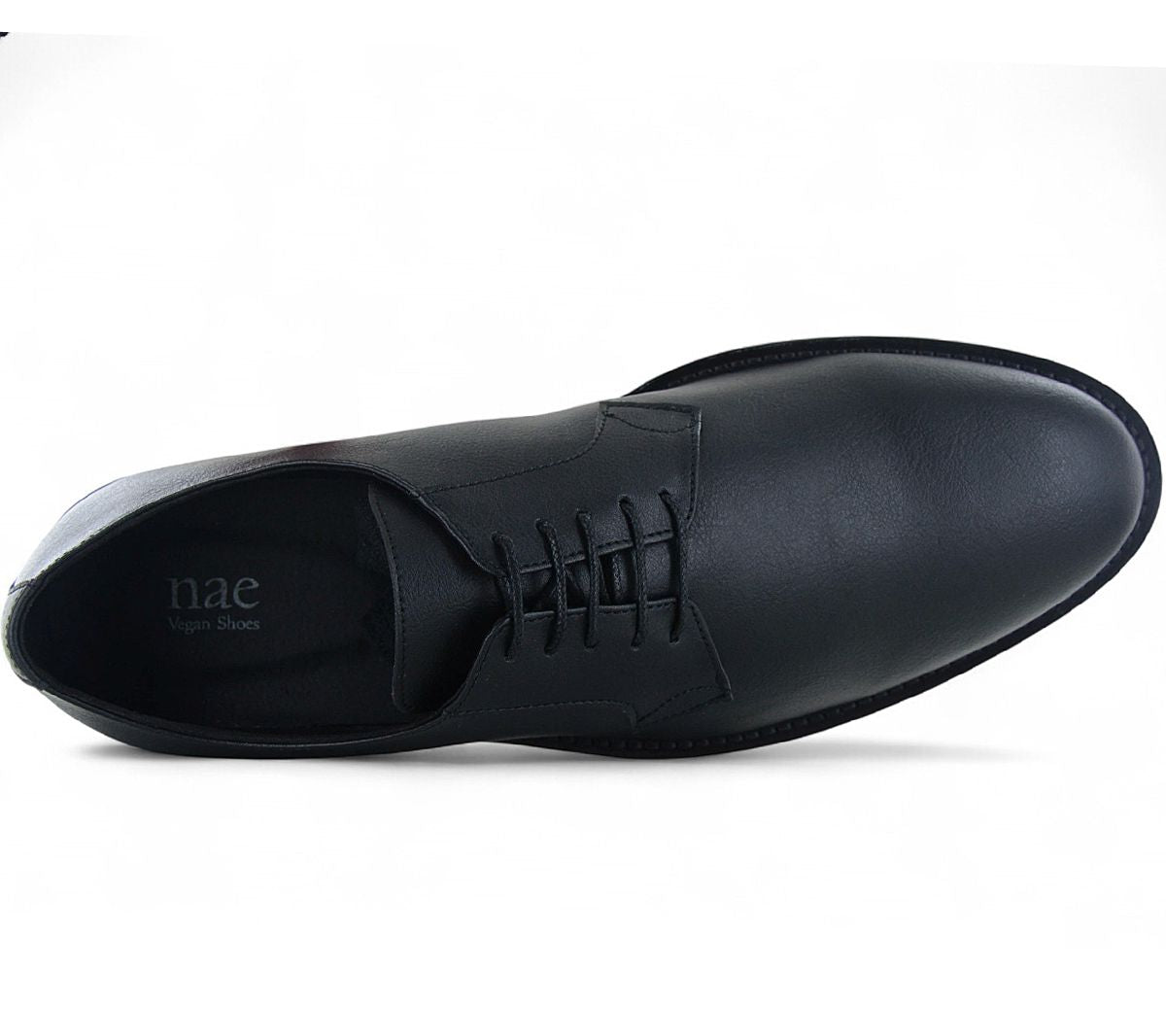 NAE Vegan Shoes JAKE - Herren klassische Business Schuhe Schwarz - Hergestellt in Portugal - Brandstyle24