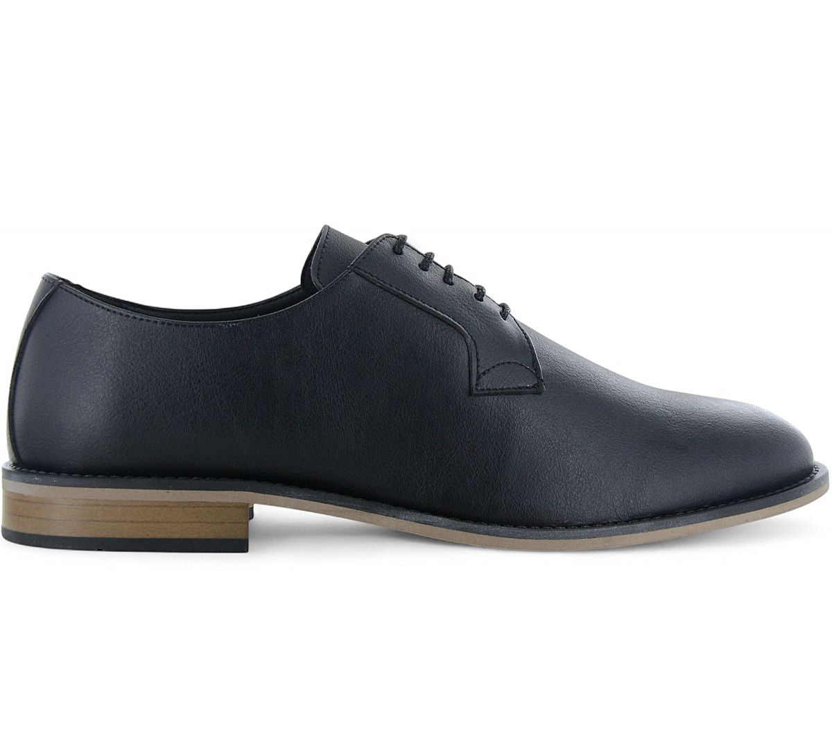 NAE Vegan Shoes JAKE - Herren klassische Business Schuhe Schwarz - Hergestellt in Portugal - Brandstyle24